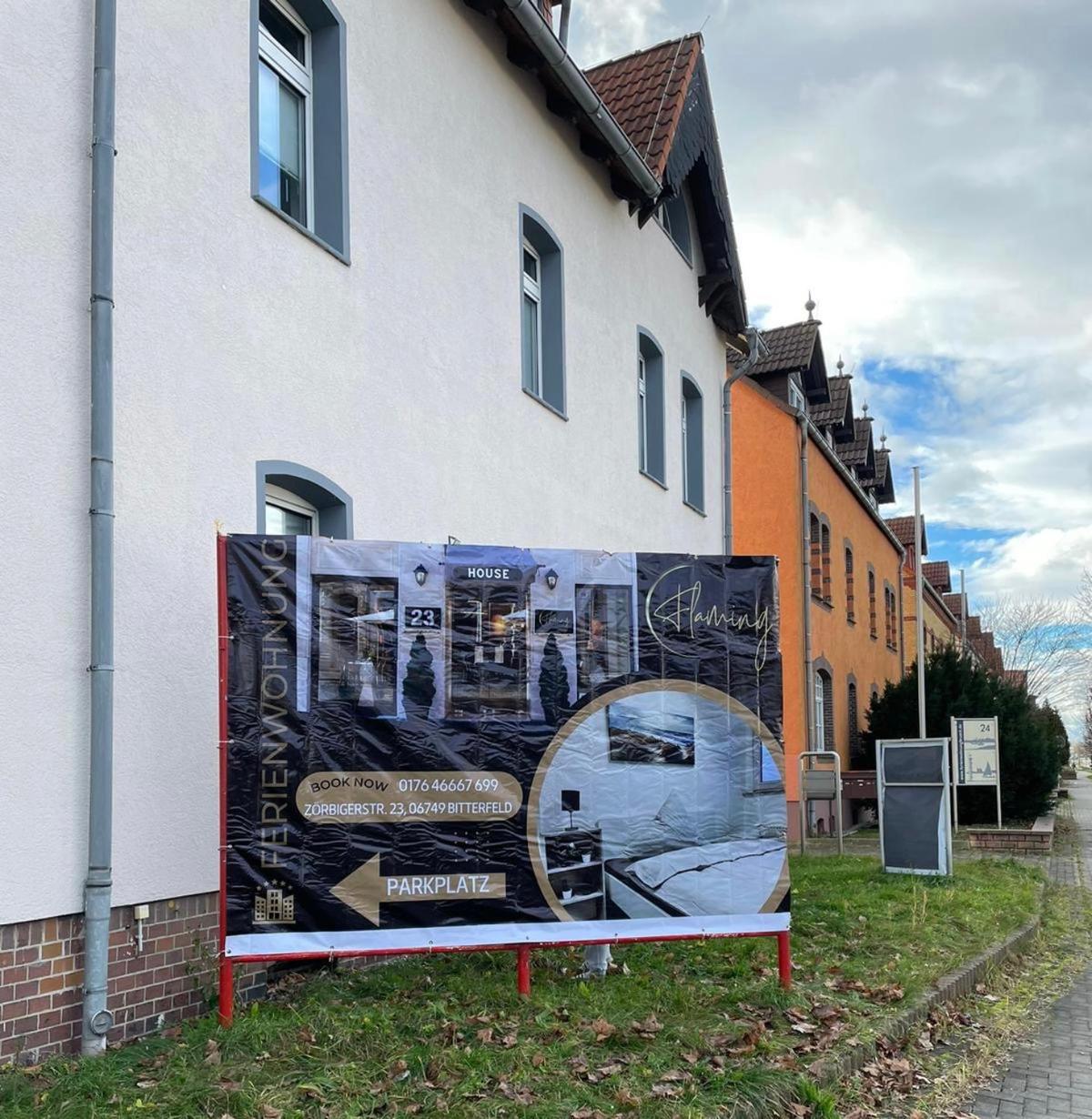 Ferienwohnung Flaming House Bitterfeld Eksteriør bilde